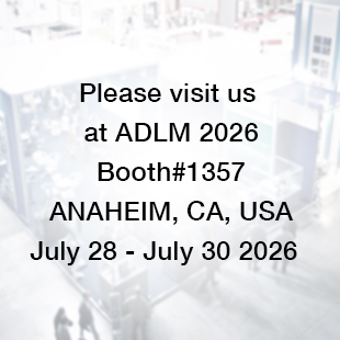 Please visit us at ADLM 2026 Booth#1357 Anaheim, CA, USA July 28 - July 30 2026